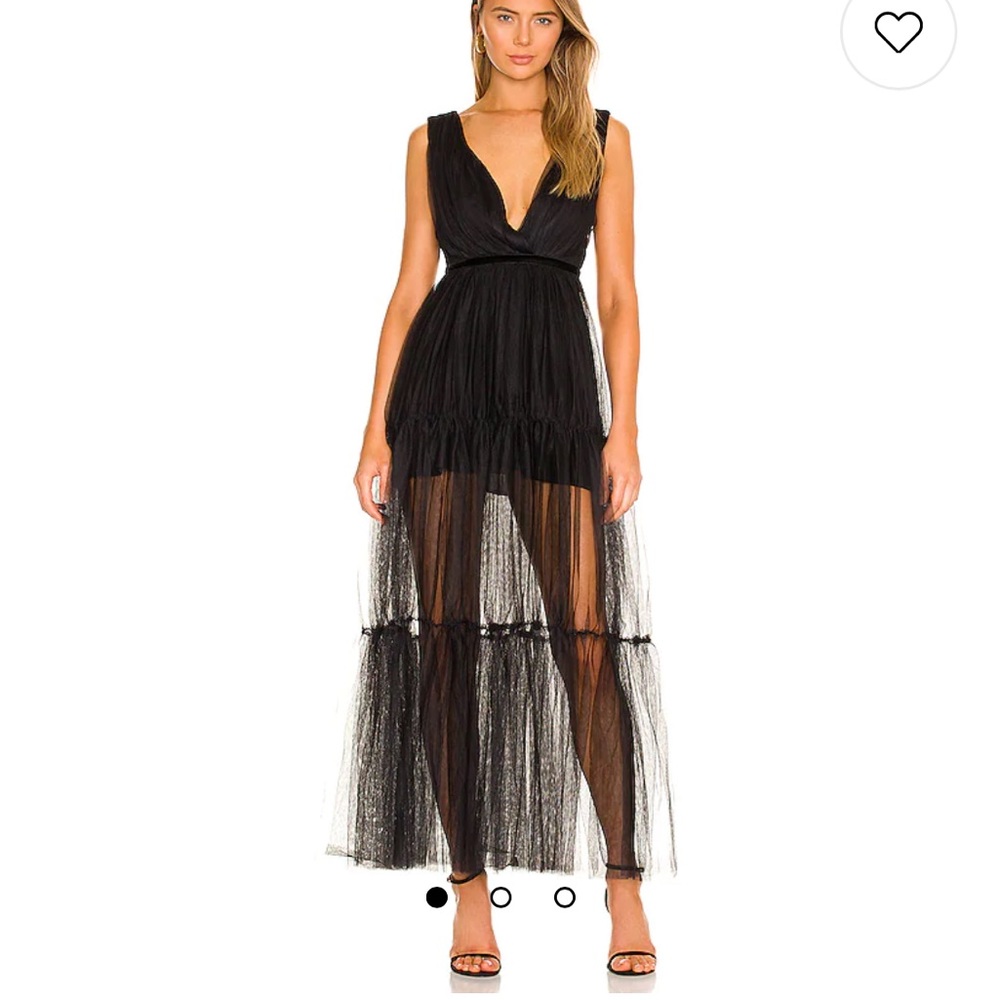 Say Lee tuelle dress